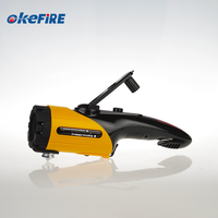 Okefire Dynamo 6 en 1 Marteau d'urgence multifonction pour la sécurité automobile avec lampe de poche LED
