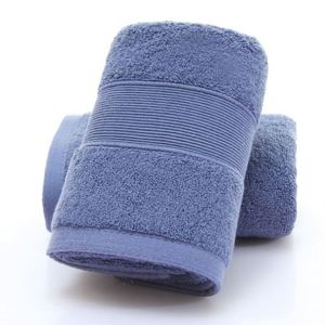 Ensemble de serviettes de bain et de visage en coton 100% de luxe à séchage rapide pour la maison et la salle de bain avec logo personnalisé - Product Image 6