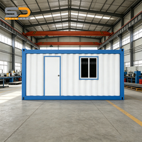 Maison modulaire préfabriquée pliable et portable de 10 pieds, 20 pieds, 40 pieds, à emballage plat, de fabrication chinoise