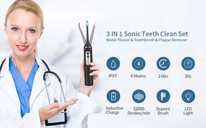 Sonic 3 In1 Electric <strong>Toothbrush</strong> USB Rechargeable Washable Whitening Teeth Adult Electronic <strong>ToothBrush</strong>