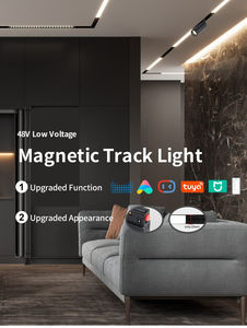 Système d'éclairage magnétique <span class=keywords><strong>sur</strong></span> <span class=keywords><strong>rail</strong></span> de haute qualité pour supermarchés, magasins, boutiques de vêtements, éclairage de grille pliable pour le commerce de détail - Product Image 4