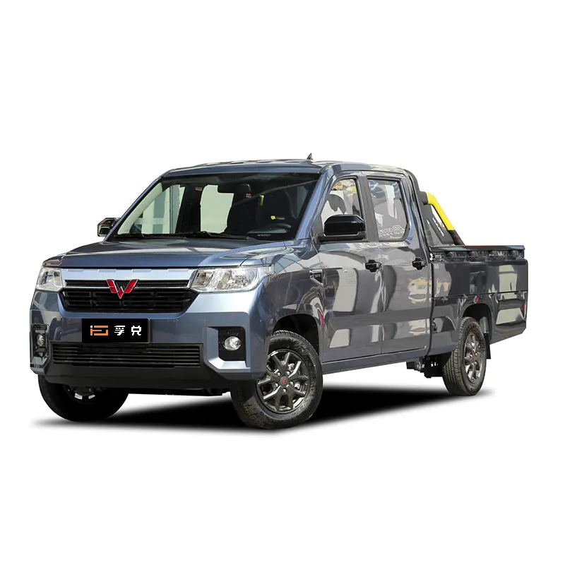 Truk Pickup Bensin 4*4 Truk Pengisian Bahan Bakar Pickup Kargo 2023 Wuling Zhengtu 1,5l 4-pintu 5-kursi Mobil Bahan Bakar Bensin SUV Kompak