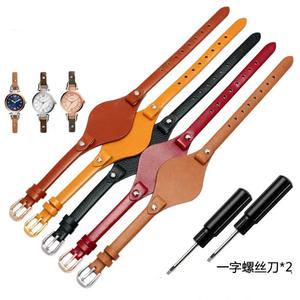 Bracelet de <span class=keywords><strong>montre</strong></span> en cuir véritable avec boucle ardillon en métal en forme de U pour femme ES3184307732624119 - Product Image 3