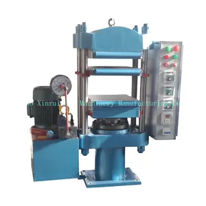 Semi-automatic control rubber forming machine column hot press