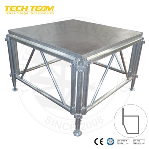 TECHTEAM Giá Rẻ Di Chuyển Gấp Bằng Gỗ Cầm Tay Gấp Giàn Sân Khấu Hệ Thống Cho Bán - Product Image 3