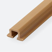 Profil de fenêtre en plastique extrudé personnalisable, durable et de haute qualité pour une utilisation extérieure et en bâtiment