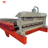 Exportation 1000 Tuile de toit faisant l'équipement Panneau roulant en acier coloré émaillé formant la machine pour Israël Arabie Saoudite Egypte