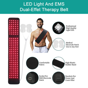 Btws oem multificitional חגורת גב נמוך כאב חגורה משקל ירידה במשקל אדום טיפול אור אדום עבור הרגליים - Product Image 5