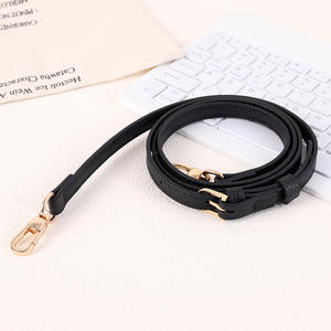 Lanière de téléphone en cuir à double boucle réglable, chaîne de téléphone unisexe à porter en bandoulière avec accessoires de sac multifonctionnels - Product Image 2