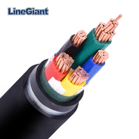 Kabel Daya Tembaga PVC NYY STA, 0.6/1kv 5 Inti 5*10Mm 150 185 Sq Mm 70mm2