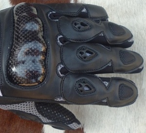 Gants en cuir pour moto, gants de moto chauffants, gants de moto tout-terrain - Product Image 2