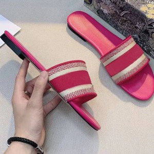 Sandales d'été de luxe pour femmes de grande marque, chaussures de luxe pour femmes, pantoufles très vendues - Product Image 1