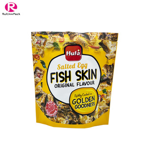 Đứng lên da cá chip Muối Trứng Khoai tây chiên bao bì thực phẩm cấp Mylar Zip khóa túi - Product Image 1