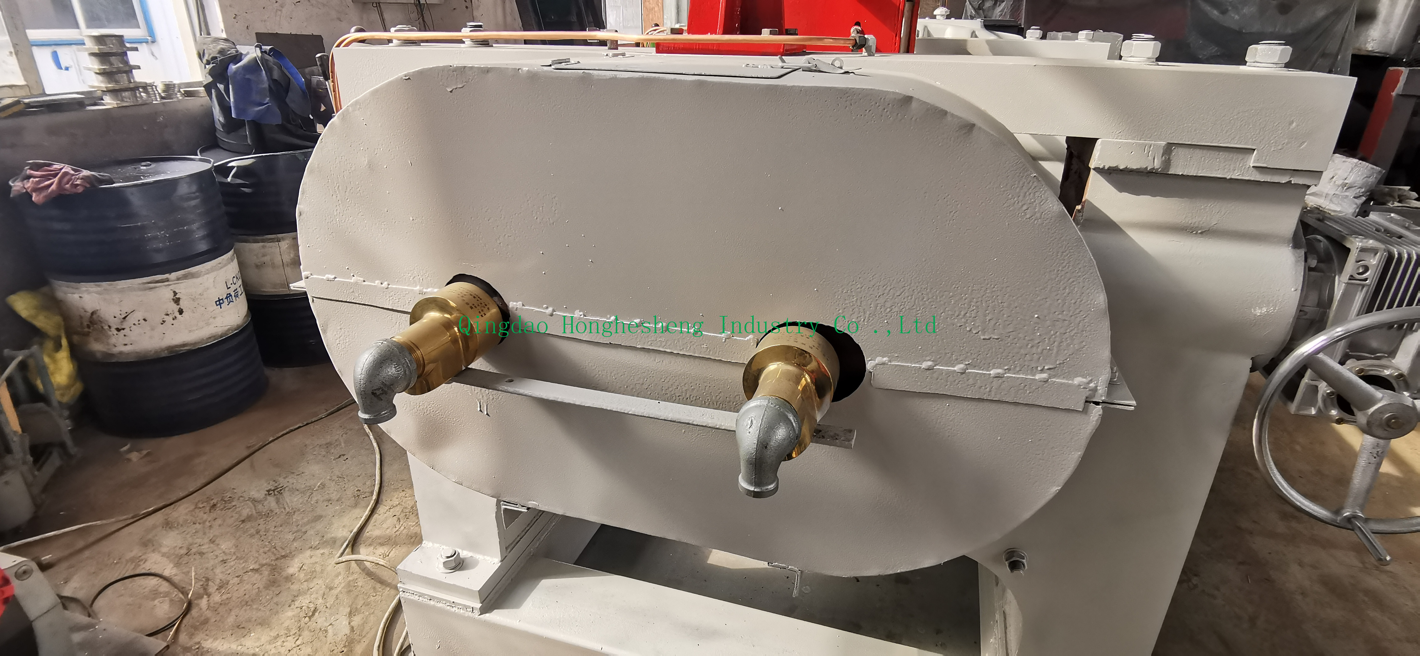 Hard Tooth Bearing  Rubber Two roll mixing mill machine XK400 16inch mixing mill machine
