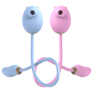 <span class=keywords><strong>Vibrator</strong></span> Penghisap Puting Wanita Stimulator G-Spot dan Klitoris Ganda, Dapat Diisi Ulang, Silikon Kelas Medis, Tahan Air, 10 Frekuensi - Product Image 1