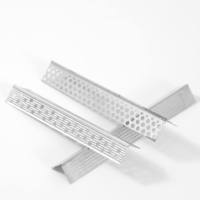 Système de faux-plafond en alliage d'aluminium galvanisé pour cloisons sèches, accessoires pour plaques de plâtre, coins et angles muraux métalliques, haute résistance