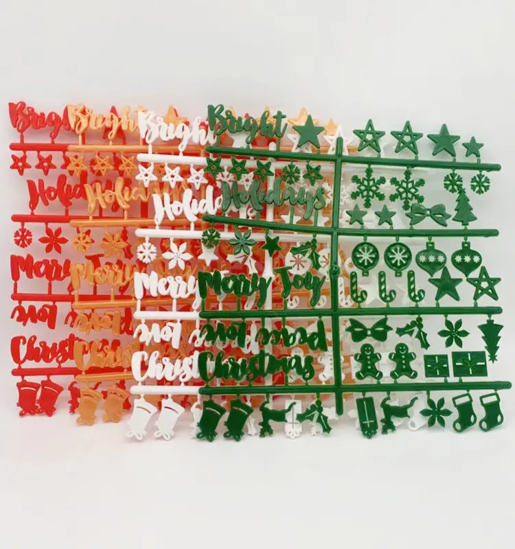 Amazon Hot Sale Christmas Letter Set for Changeable Felt Letter Boards includes Christmas Symbols, Full holiday words