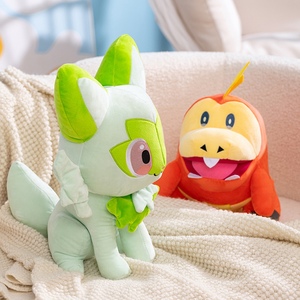 Juguetes de Peluche Kawaii de Pokémon, Lindos Muñecos de Peluche, Sprigatito, Fuecoco, Quaxly, Almohada de Personajes de Dibujos Animados para Regalo de Cumpleaños - Product Image 2