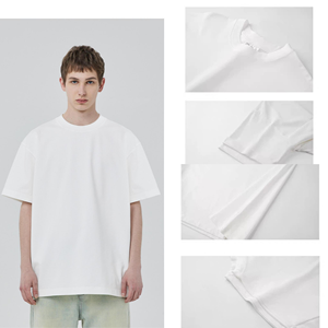 Camisetas de Manga Corta para Hombre, Diseño Casual de Alta Calidad, Corte Holgado, Cuello Redondo, Verano, Fabricantes de Ropa Personalizada - Product Image 6