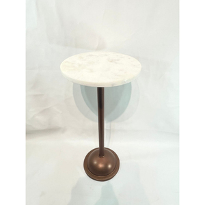 Table d'appoint en marbre, cette élégante table d'appoint pour salons, halls d'hôtel, chambres à coucher, prix de gros, collection - Product Image 1