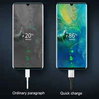 Kabel USB C Pengisian Cepat 2026 5a untuk Pengisi Daya Kabel Data Honor Poco X3 M3 1/1.5m