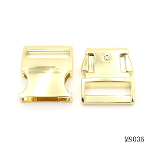 Hebilla de cuello PVD de alta calidad, hebilla de Liberación lateral de Metal de 25 MM, bloqueo de Clip ajustable para correa de cinturón, accesorios para <span class=keywords><strong>Collar</strong></span> de perro - Product Image 3