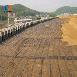 Fournisseurs <span class=keywords><strong>de</strong></span> géogrilles biaxiales noires pour la construction <span class=keywords><strong>de</strong></span> bases routières, maille <span class=keywords><strong>de</strong></span> renforcement plastique à haute résistance à la traction 30 30kN - Product Image 5