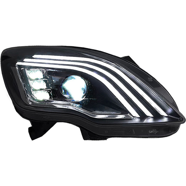 LED Headlight Assembly for Mercedes-Benz R Class W251 2010-2017 DRL Projector Lens Sequential Turn Signal Auto Accessories