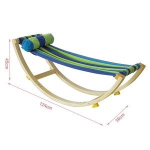 बच्चों के बच्चों के लिए सुरक्षा डाट के साथ बच्चे झूला झूले झूला लगभग। 120x46x36 cm - Product Image 2