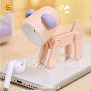 मिनी प्यारा पालतू कुत्ता रात को प्रकाश बटन बैटरी संचालित टेबल गहने भरने प्रकाश रोशनी - Product Image 6