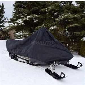Funda para Moto de Nieve Impermeable, Antipolvo, Remolcable, Anti-UV, Multiusos, para Invierno, 368*130*121cm - Product Image 3