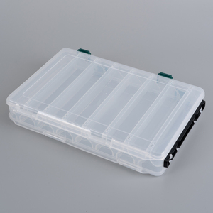 Boîte à Appâts de Pêche en Plastique Translucide, Durable, Rigide et de Haute Qualité, Vendue Directement par l'Usine en Chine, pour Ruisseau, Lac et Rivière - Product Image 3