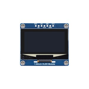 โมดูลจอแสดงผล OLED ขนาด 1.54 นิ้ว, ความละเอียด 128x64, การสื่อสารแบบ SPI / I2C - Product Image 2