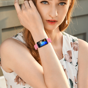 FORWELLENY Sport Ocean serie Smartwatch accessori in Silicone cinturino braccialetto braccialetto per <span class=keywords><strong>Huawei</strong></span> Band 8 <span class=keywords><strong>9</strong></span> 10 - Product Image 4