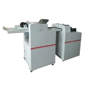 Super Automatic Air Suction Feeding Digital A3 Thick Coated Paper Creasing & Folding Machine