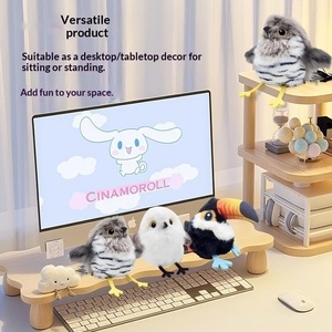 Nuevo Juguete Eléctrico de Peluche con Sonido, Pájaro Simulado Automático, Varita de Juguete para Gatos, Venta al por Mayor de Fábrica - Product Image 3