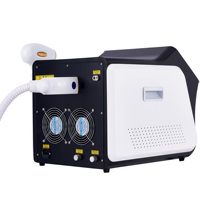 Appareil professionnel portable d'épilation au laser diode pour femmes et hommes, visage et corps, 3 longueurs d'onde 808nm 755 1064nm