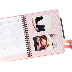 Diario personalizzato A5 per neonati 2026 OEM, agenda a spirale con stampa personalizzata per il primo anno del bambino, diario di gravidanza - Product Image 3