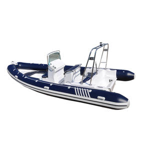 CE fibra de vidrio PVC RIB barco RIB580 5,8 M/19 pies para 8 personas barco rígido <span class=keywords><strong>Flik</strong></span> <span class=keywords><strong>Flak</strong></span> Gommone bote inflable costilla de pesca - Product Image 1