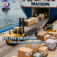 Services logistiques JUNLIN DDP par transport maritime de Shenzhen, Chine vers les États-Unis, LCL + Express, délai de transit de 16 à 23 jours, tarifs d'assurance bas, livraison porte-à-porte