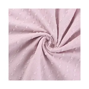 100% cotton jacquard fabric spring and summer women's dress shirt pajamas dress fabric spot 9086