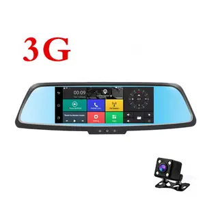 7 Inch Full Hd 1080P Dash Cam Ondersteuning 3G En Gps Kan Monitor Auto Black Box Auto Dash cam