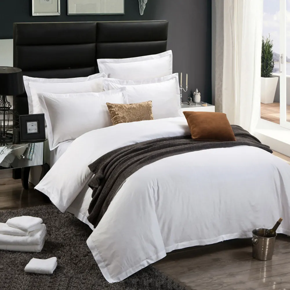 CFL Bedding Set Collect Sheet Satin Cotton 100 % Premium Cotton 5 Star Hotel Bed Linen Set