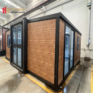 Conteneur d'expédition préfabriqué Roues <span class=keywords><strong>de</strong></span> <span class=keywords><strong>maison</strong></span> Petites maisons mobiles pour travail en ligne <span class=keywords><strong>Maison</strong></span> Salon Appartement Bureau mobile Travail - Product Image 2