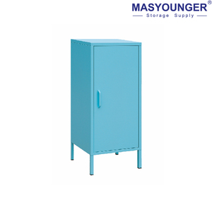 Easy Assembly Freestanding Steel Colorful <strong>Wardrobe</strong> Cabinet Large Capacity Modern Bedroom Storage for Apartment Home Furniture - Product Image 6
