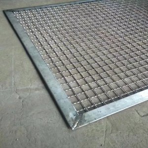 Grillage métallique tissé en fil d'acier au manganèse résistant à l'usure avec bordure à crochet <span class=keywords><strong>pour</strong></span> filtre de concasseur et <span class=keywords><strong>séparation</strong></span> minérale - Product Image 4