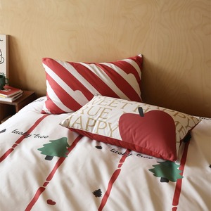 Chất Lượng Cao Tấm Set Ấm Áp Tùy Chỉnh Bộ Đồ Giường Giáng Sinh Thiết Lập Lây Lan Tình Yêu Và Niềm Vui Kỳ Nghỉ Này Mùa - Product Image 2