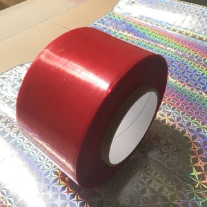 เทปกาว BOPP MOPP แบบฉีกได้ ขนาดใหญ่ สีแดง 20000 เมตร แข็งแรง ทนทาน สำหรับบรรจุภัณฑ์การ์ดเล่น - Product Image 5
