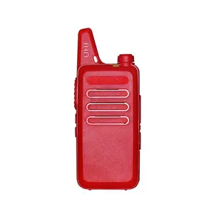 Camoro-mini walkie-talkies para niños, 0,5 w, uhf