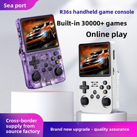 Console de jeu portable rétro R36S Open Source, machine de jeu 3D nostalgique à double système, jeu d'action ACT en couleur